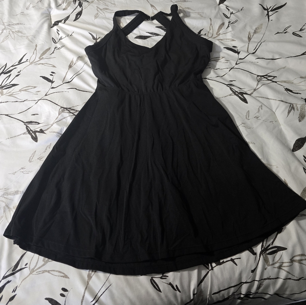 HALARA Classic Black Mini Dress EZ Peasy